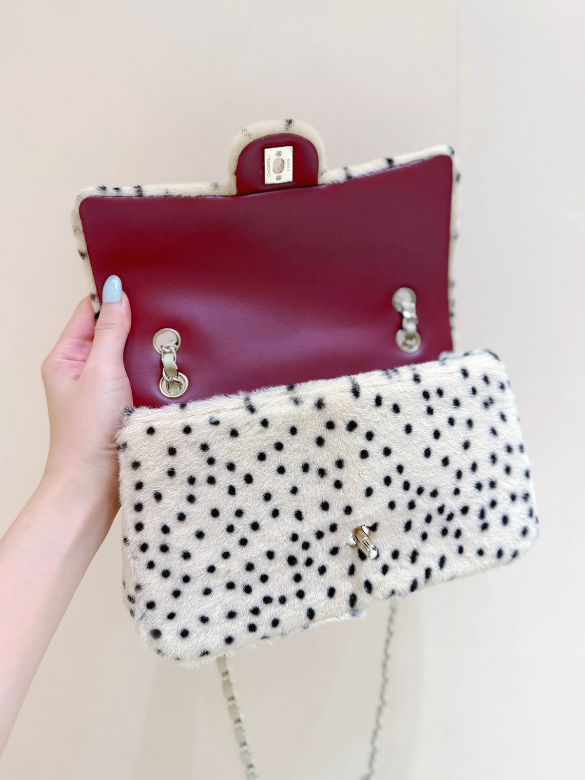 Chanel Dalmatian Spotted CF